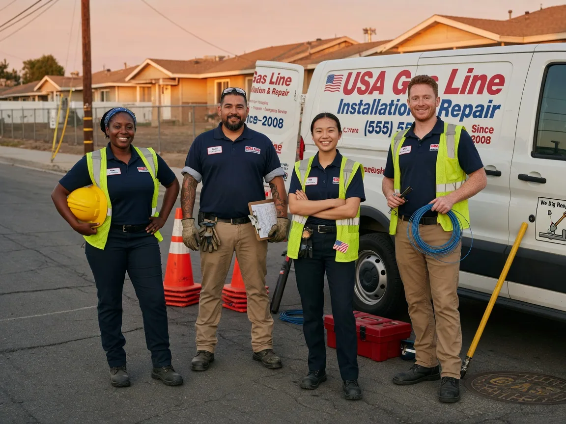 Gas Line Installation company in Menifee, CA